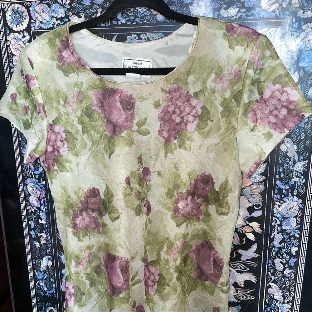 Spring lotus dress
